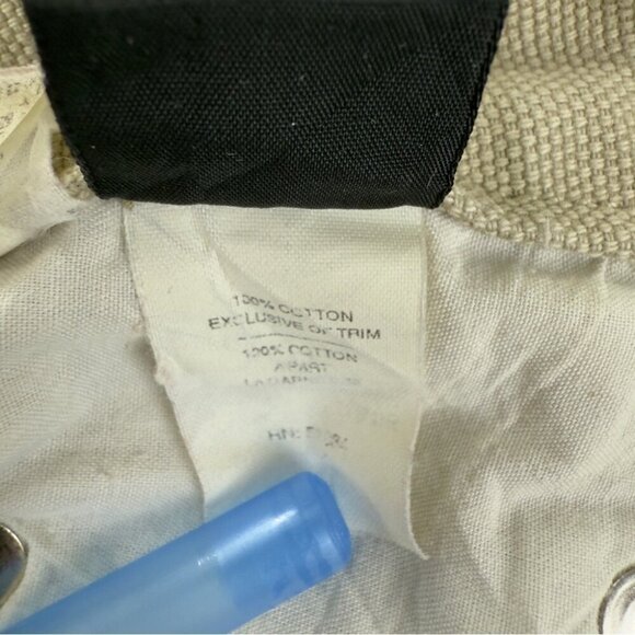 Patagonia Women's Size 31x30 Classic Straight Leg Beige Pants 100% Cotton - Picture 9 of 10